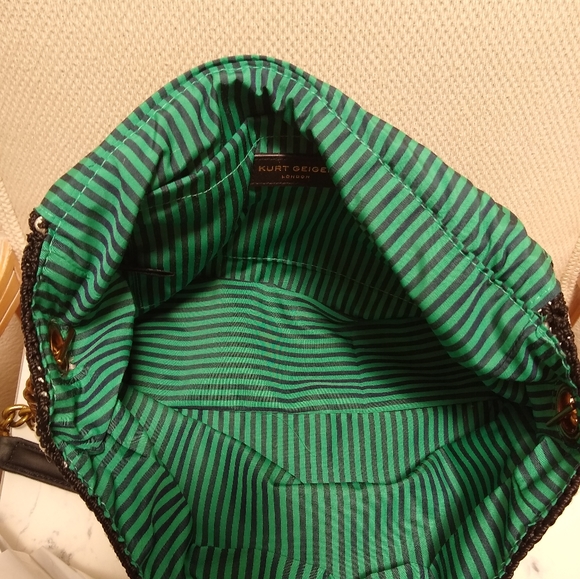 NEW Kurt Geiger London Kensington Large Crochet Shoulder Bag - Picture 9 of 15